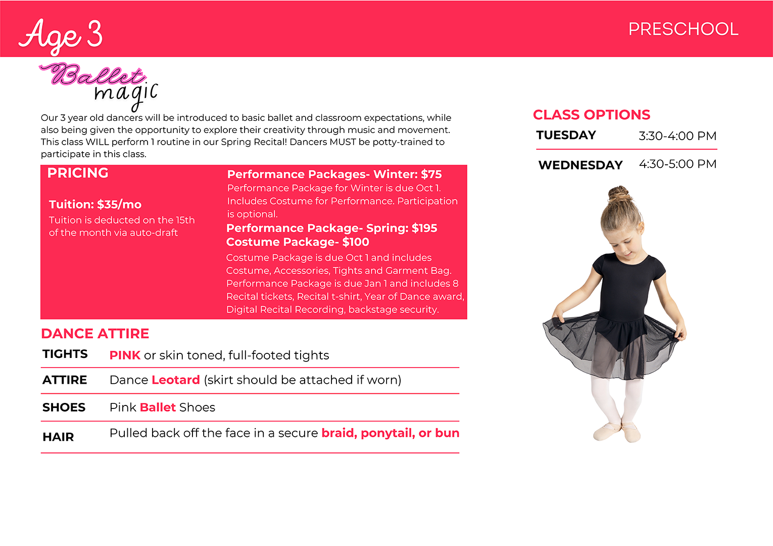 Ballet Magic Dance Class