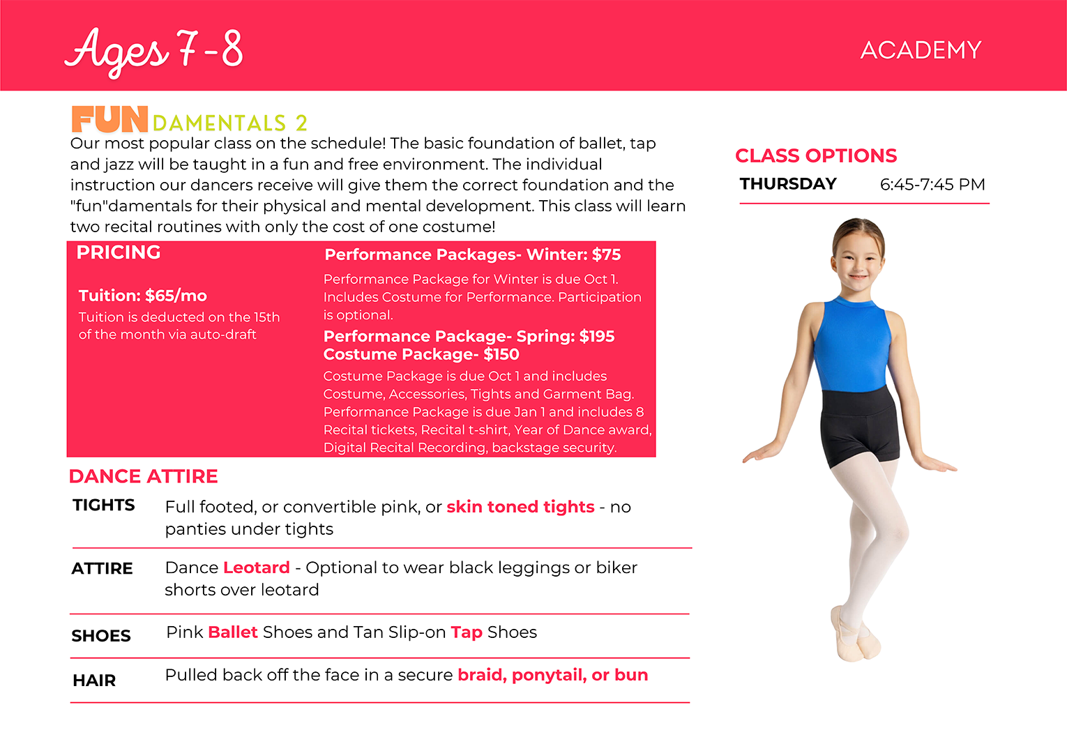 Fundamentals 2 Dance Class