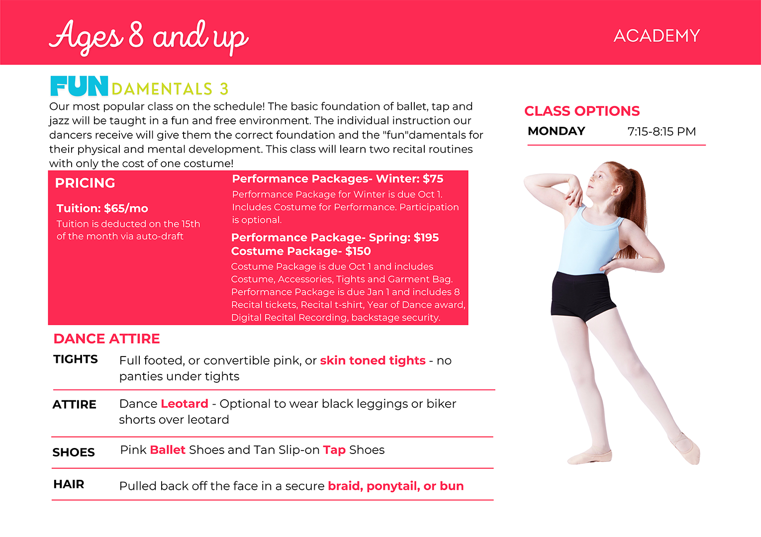 Fundamentals 3 Dance Class