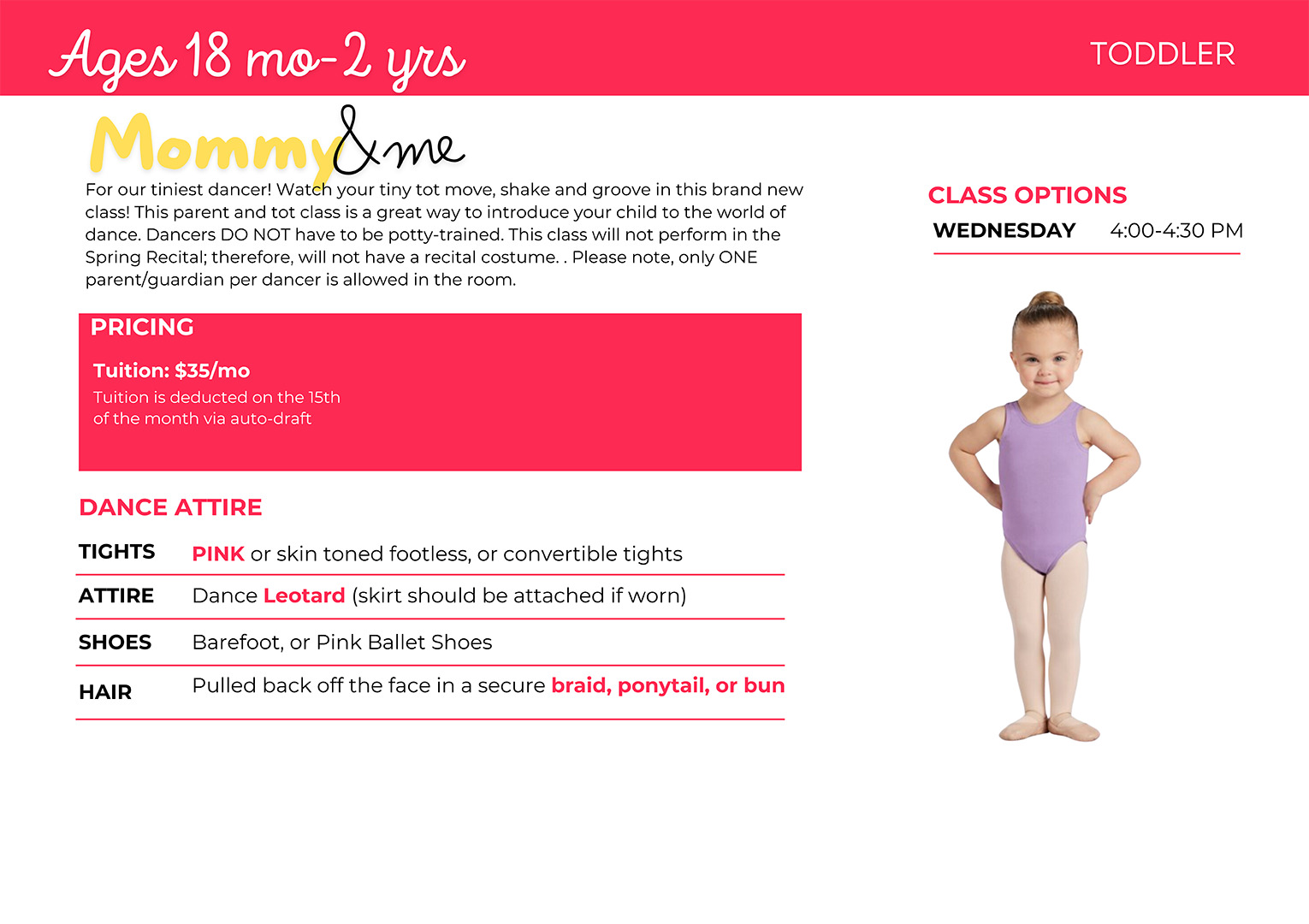 Mommy & Me Dance Class
