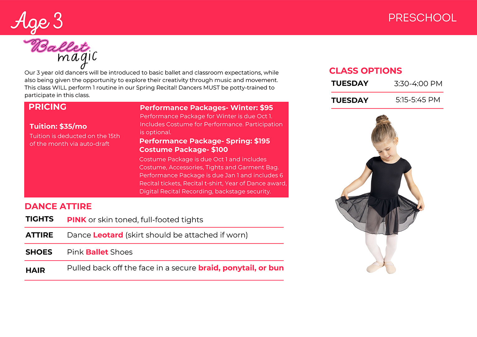 Ballet Magic Dance Class