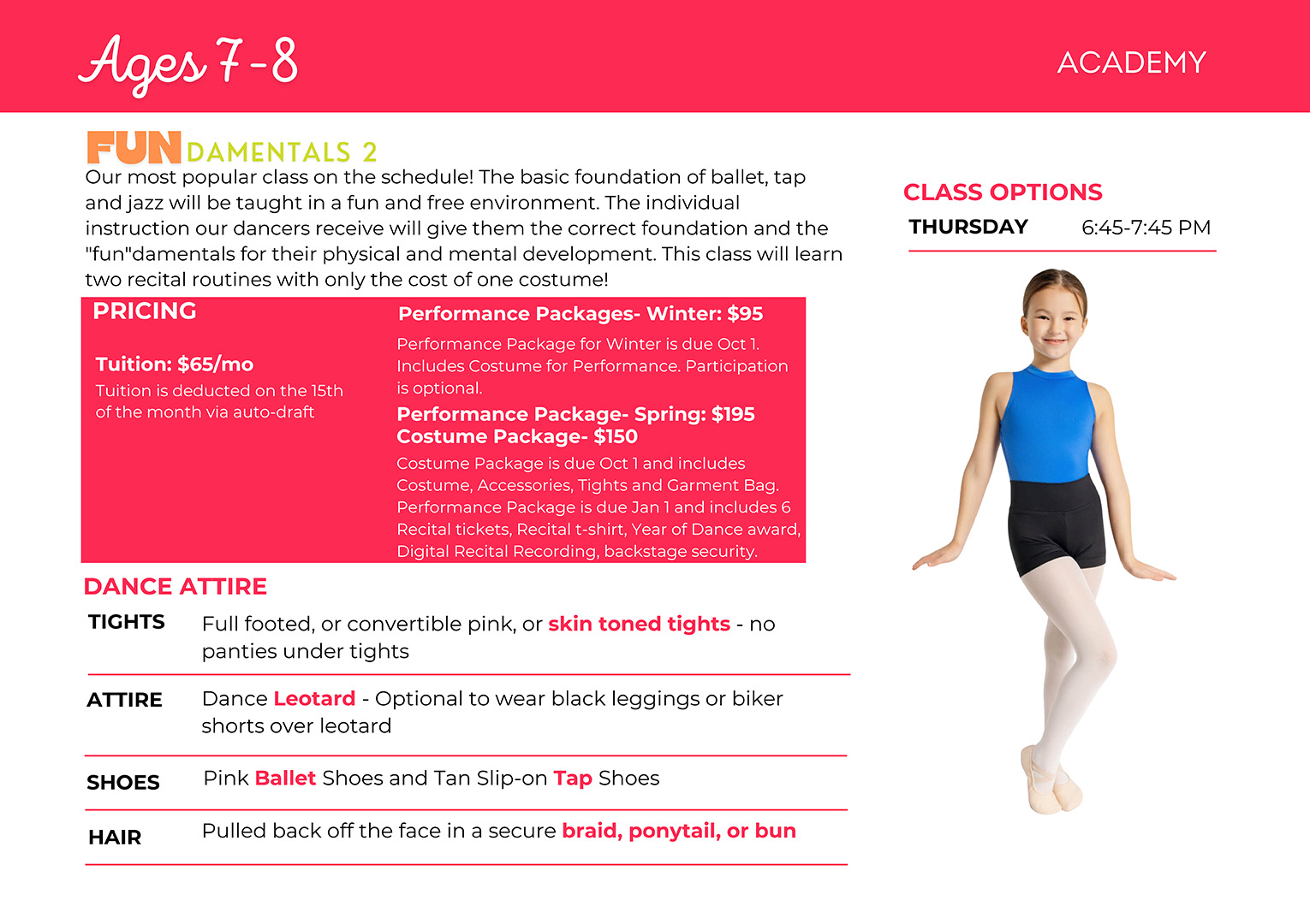 Fundamentals 2 Dance Class